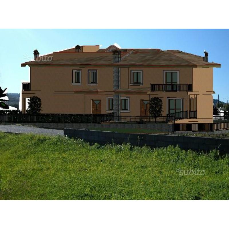 Terreno con progetto approvato per due ville