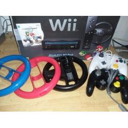 Console Nintendo WII 4 controller gamecube mario