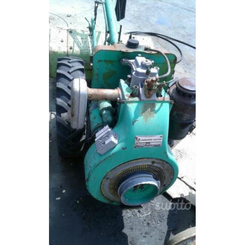 Motocoltivatore grillo lombardini 18 cav diesel av