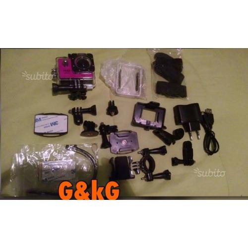 Sport Cam Wifi Fucsia come go pro