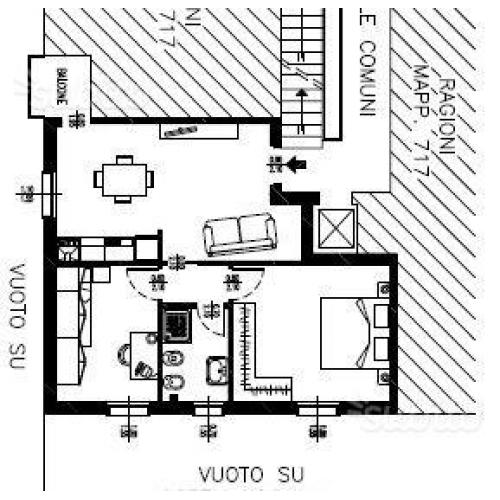 Porta romana completamente ristrutturato