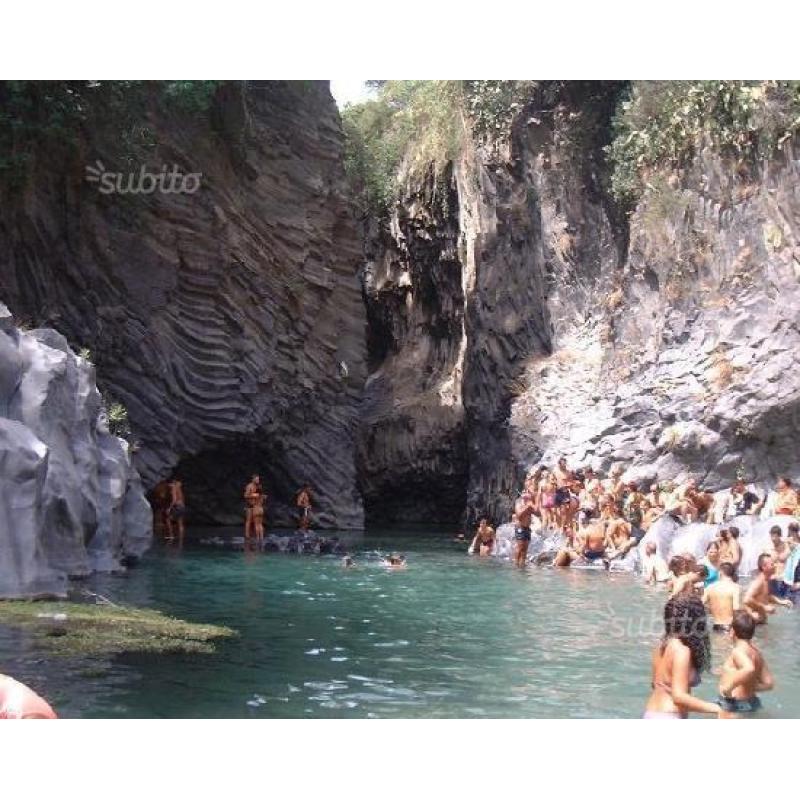 Teereno panoramico Gole Alcantara