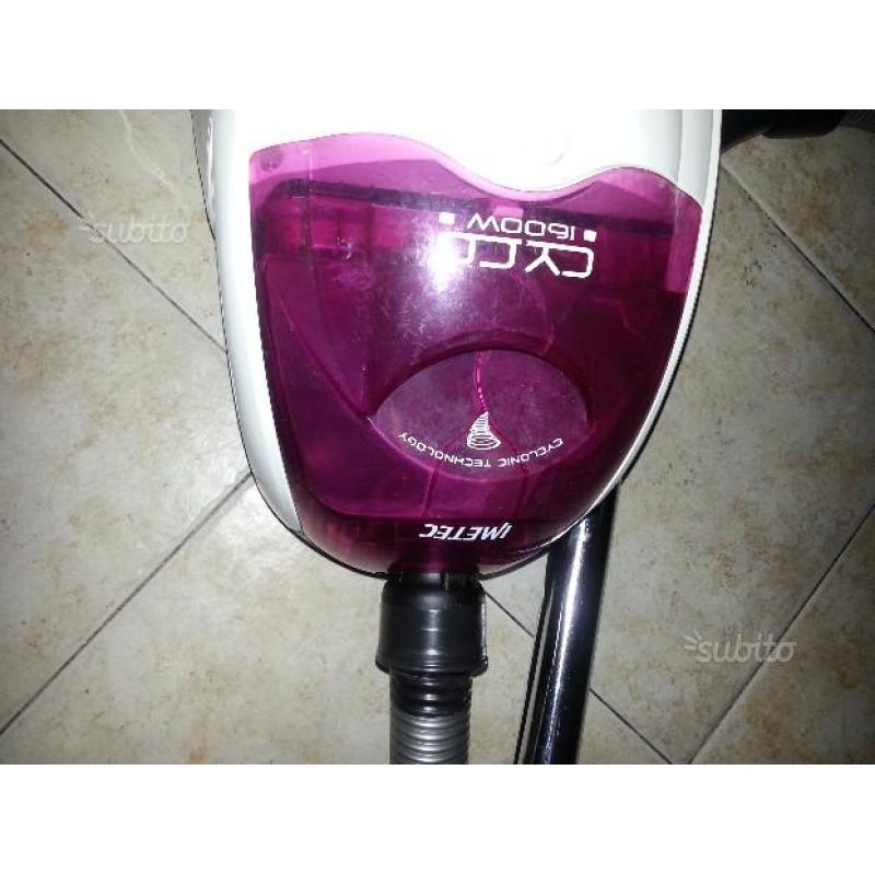 Imetec 1600w ciclone aspirapolvere