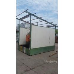 Cisterna per gasolio usata 10000 litri con tettoia