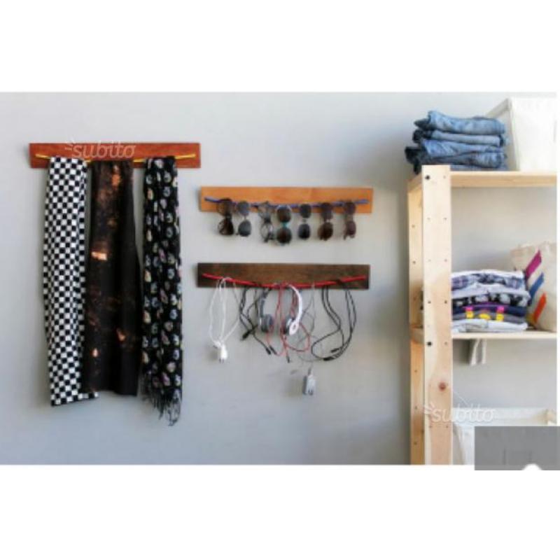 Organizer in legno porta oggetti