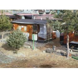 Vendita roulotte con pre-ingresso in legno
