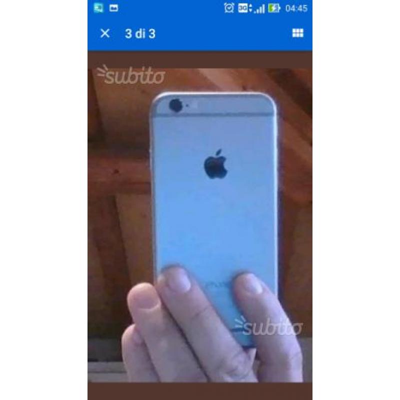 Apple IPhone 6S dark grey 16 gb 1 mese di vita