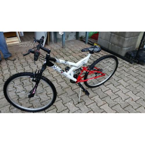 Bici bi ammortizzata 26" da ragazzo