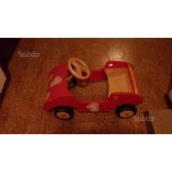Macchina per bambini in legno