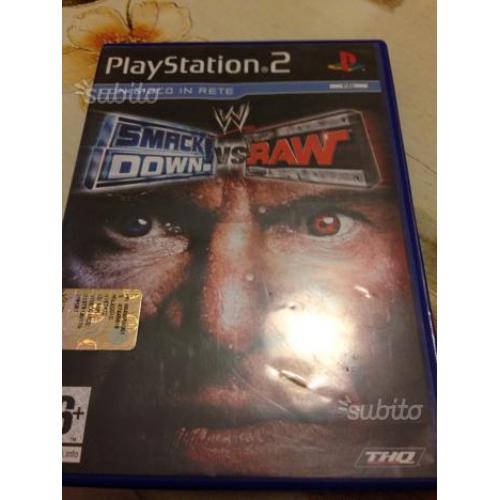 Smackdown vs raw per play station 2