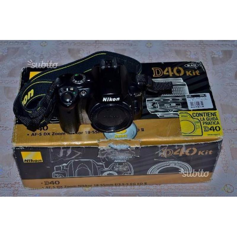 Nikon D40 solo corpo