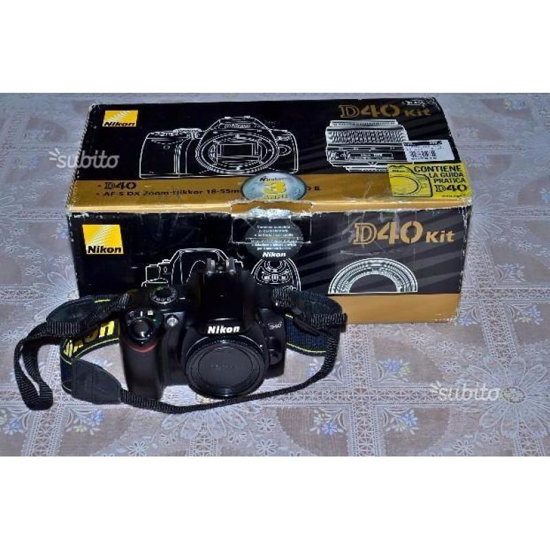 Nikon D40 solo corpo