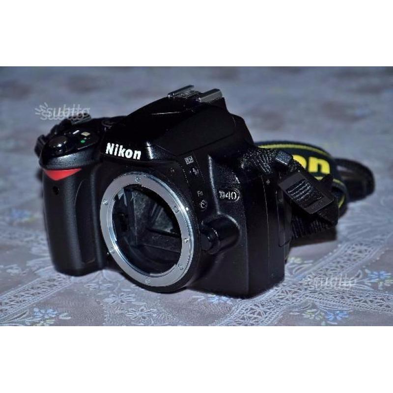 Nikon D40 solo corpo