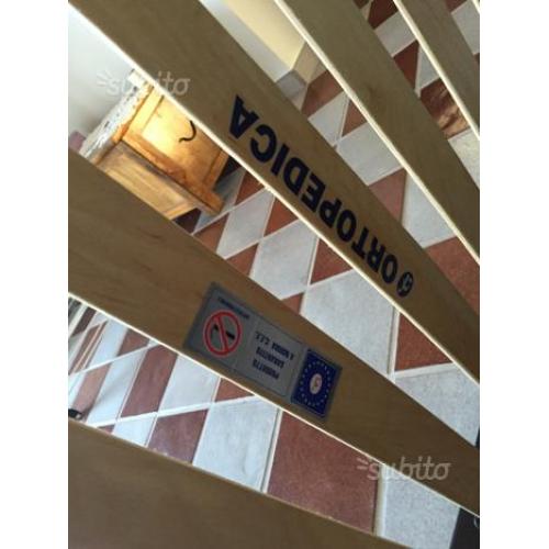 Rete singola ortopedica a doghe