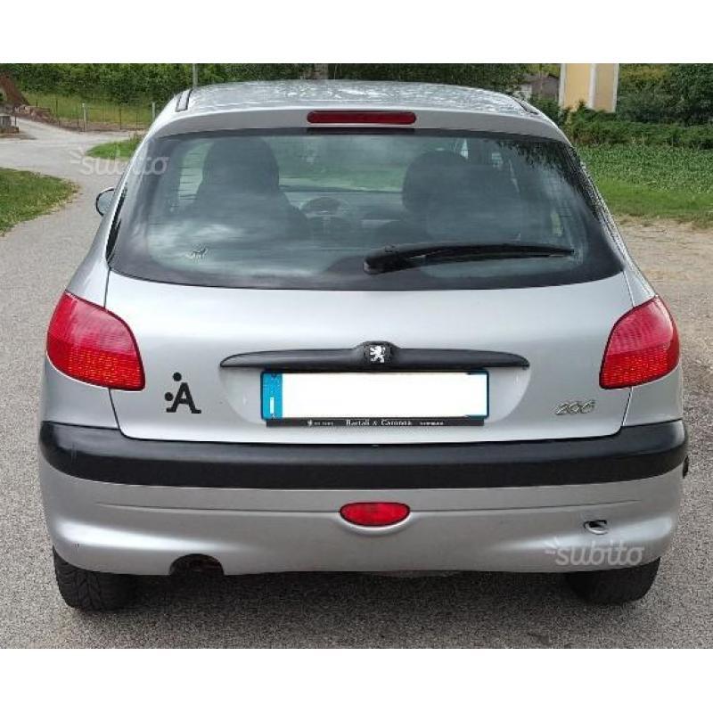 Peugeot 206 gpl ok neo patentati con garanzia