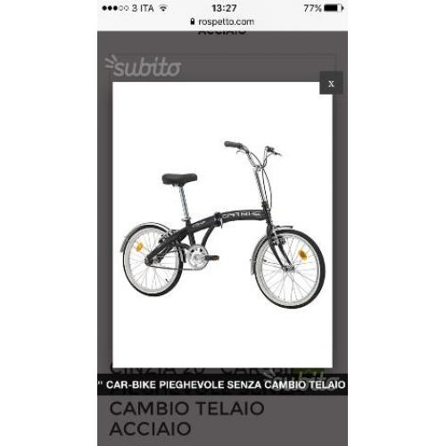 Bici CINZIA CAR BIKE PIEGHEVOLE