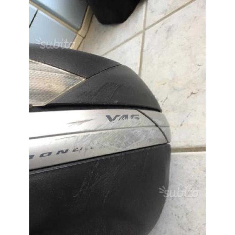 Bauletto Givi V46 e piastra Dorsoduro
