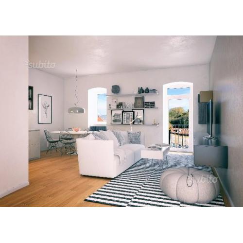 Appartamenti in centro con balcone