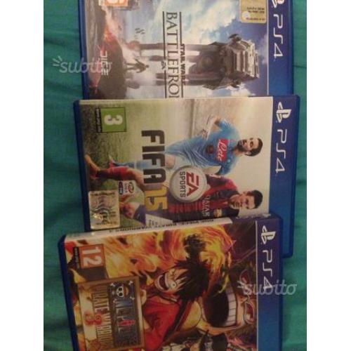 Giochi ps4 one piece star wars Fifa