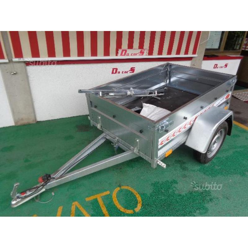 Carrello portatutto con centine e telo