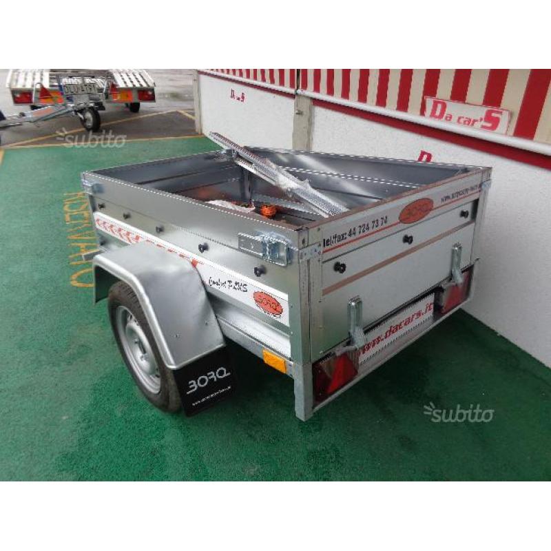 Carrello portatutto con centine e telo
