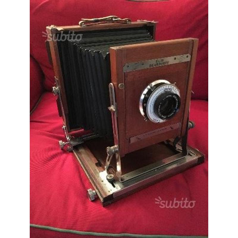 Banco ottico Deardorff 20x25, Goerz 270mm, rid 4x5