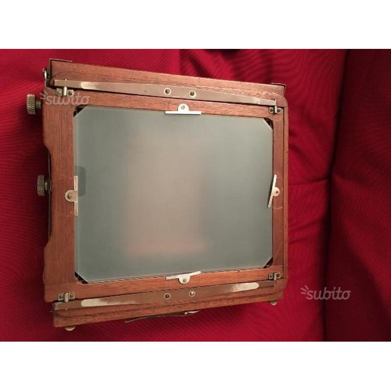 Banco ottico Deardorff 20x25, Goerz 270mm, rid 4x5