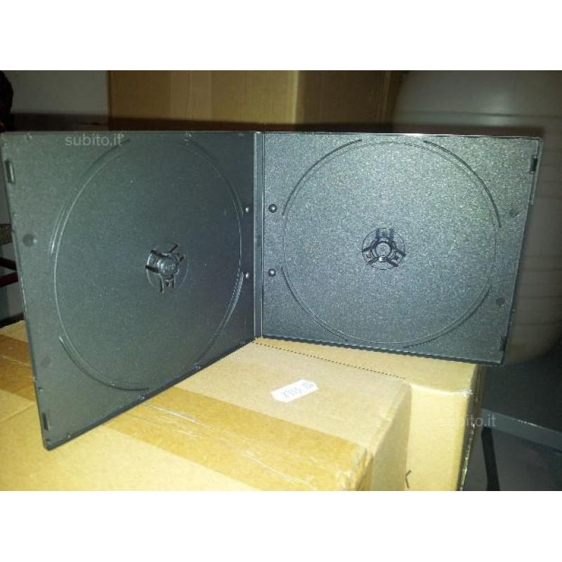 400 Box custodie per 2 dvd ciasucna