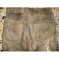 Jeans in pelle IXS molto particolari NUOVI 42