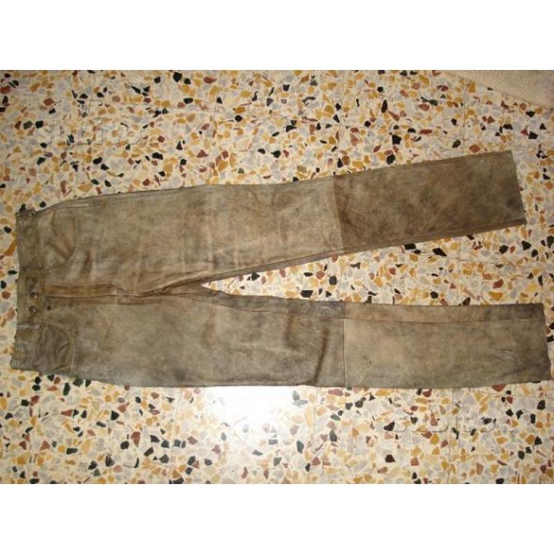 Jeans in pelle IXS molto particolari NUOVI 42