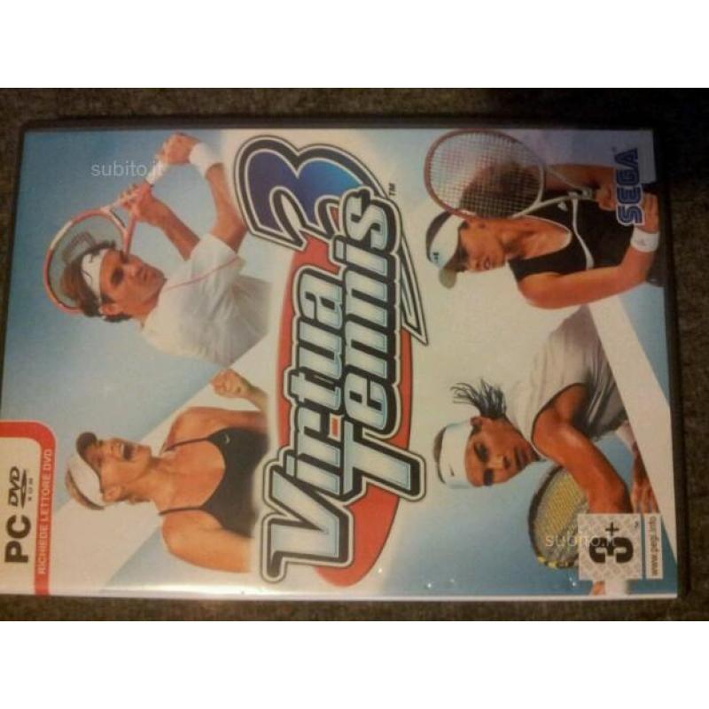 Dvd rom virtual tennis 3 (2007)