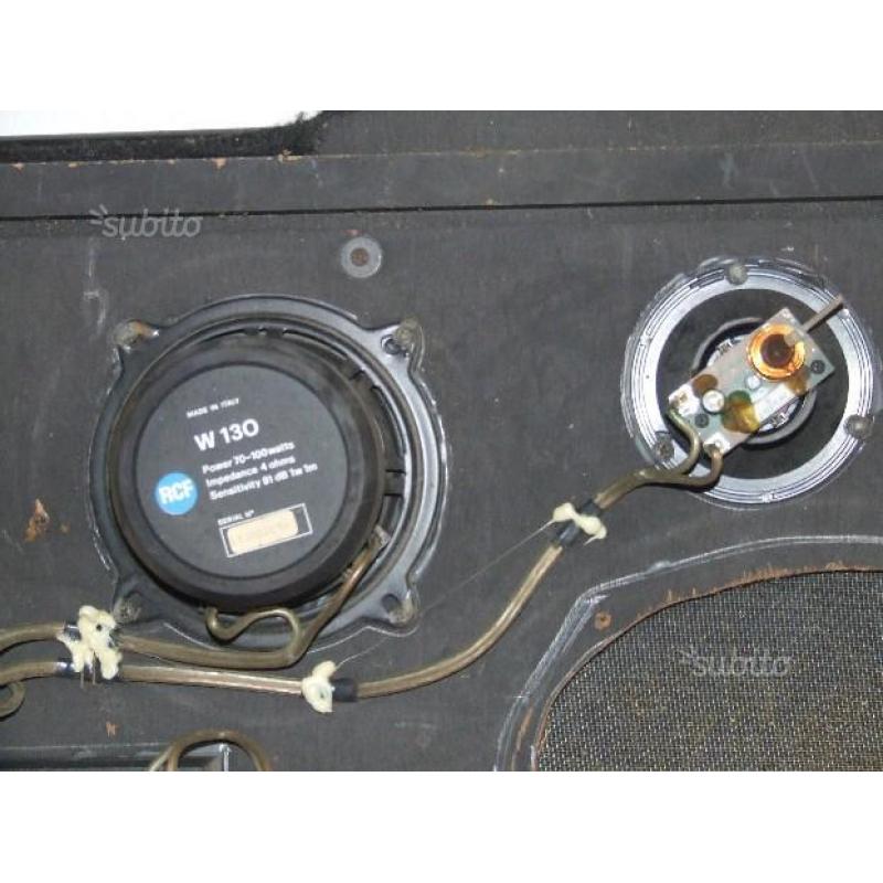 Impianto audio auto