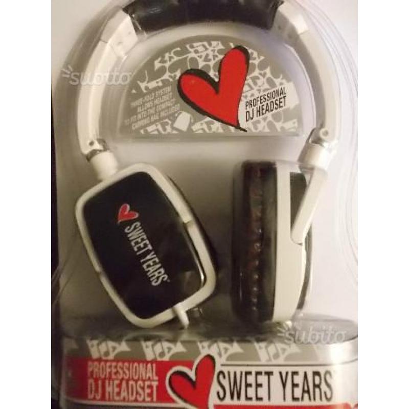 Cuffie Sweet Years NUOVE Professional DJ