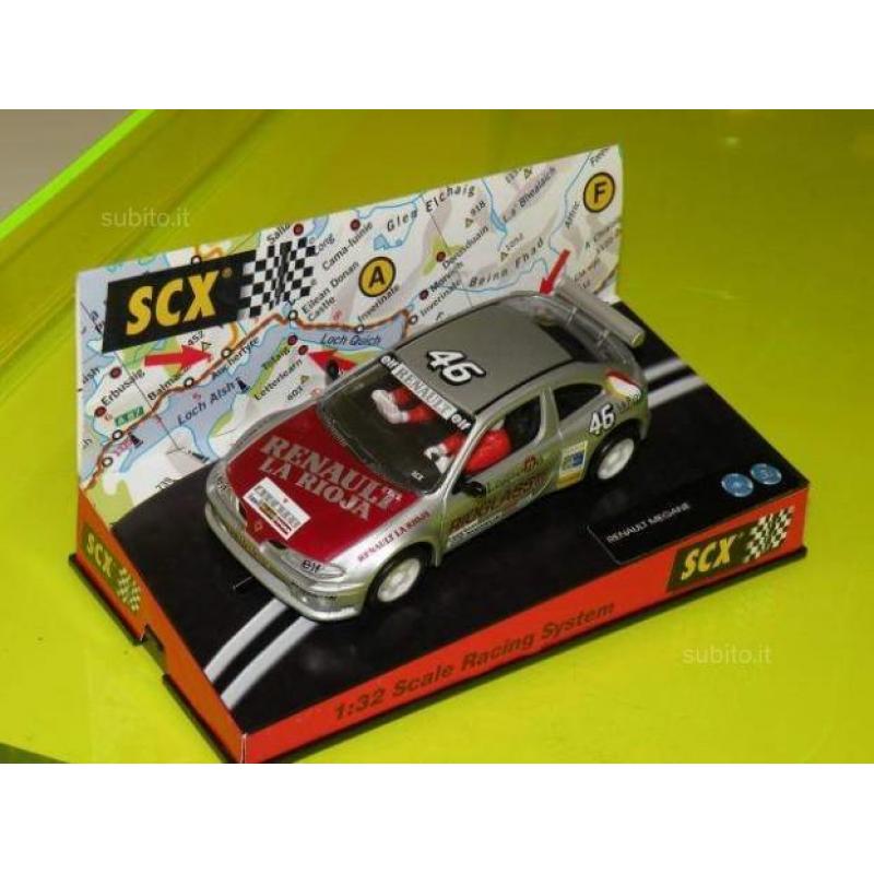 Slot 32 - scx renault megane rally - rara