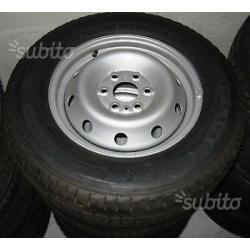 Cerchi in ferro e gomme ducato