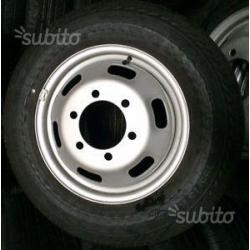 Cerchi in ferro e gomme ducato