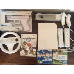 Console Nintendo Wii (con giochi e accessori)