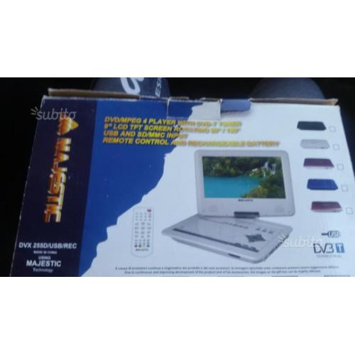 TV dvb e dvd portatile incorporato