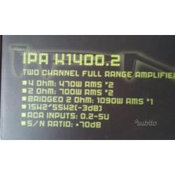 Amplificatore ipnosis ipa k 1400.2