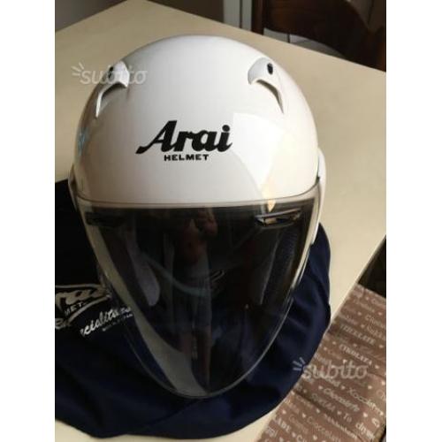 Casco Arai utilizzato 3 volte-2 visiere