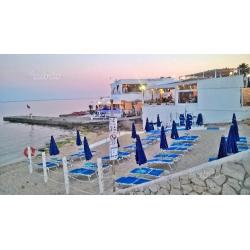 30 luglio-13 agosto,6/8p.l.in spiaggia a piedi