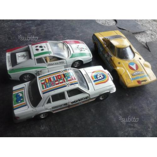 Burago1.24 mercedes lancia ferrari
