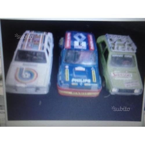 Burago1.25 mercedes 450 renault 5e