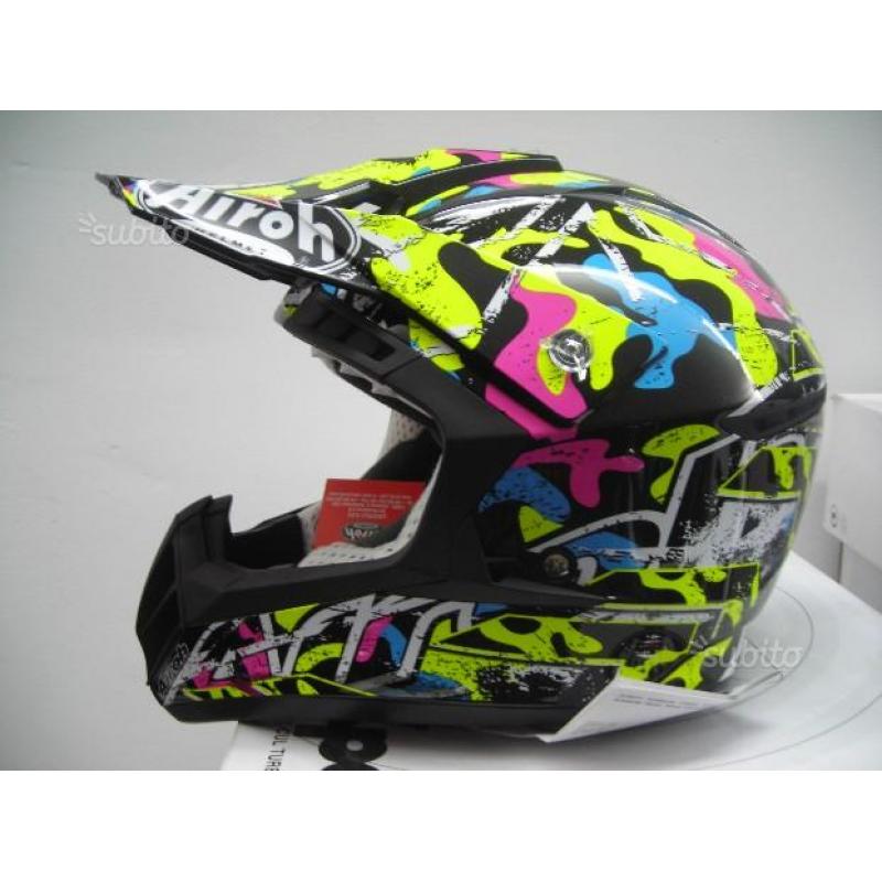 Casco cross airoh CR901 ROOKIE