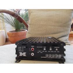 Amplificatore auto excursion 600 watt rms