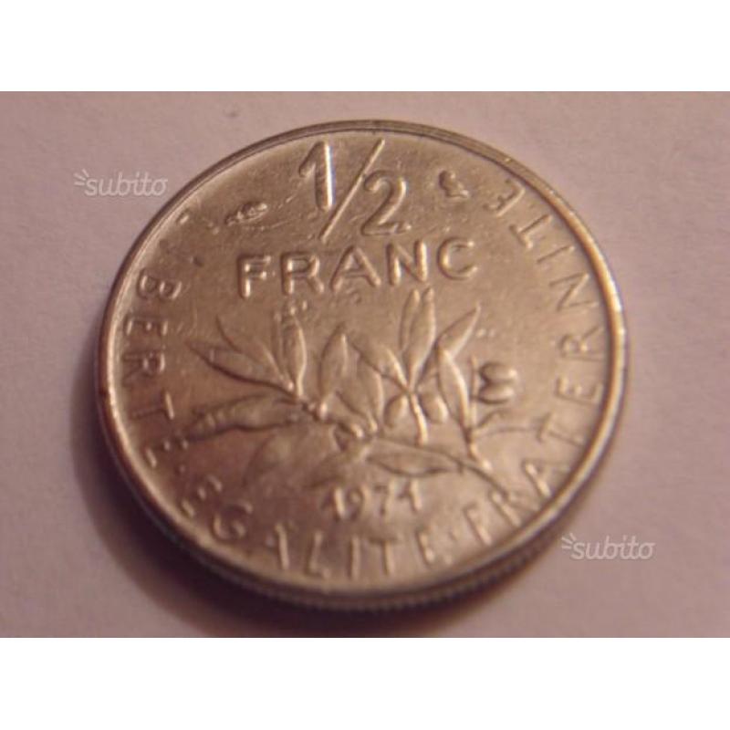 1/2 Franco 1971 "SEMEUSE"