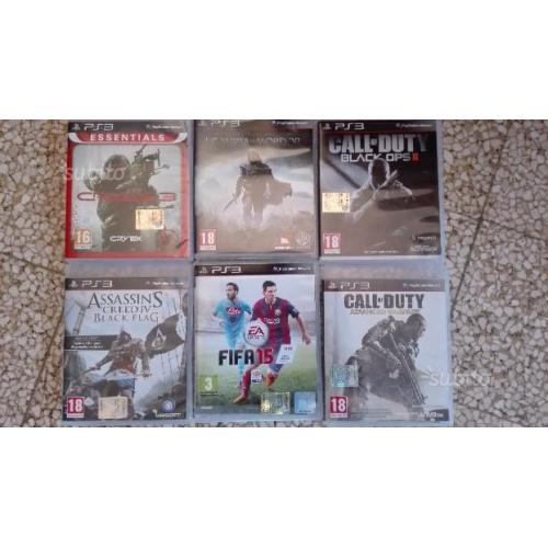 Ps3 slim 160 gb + 6 giochi + joypad