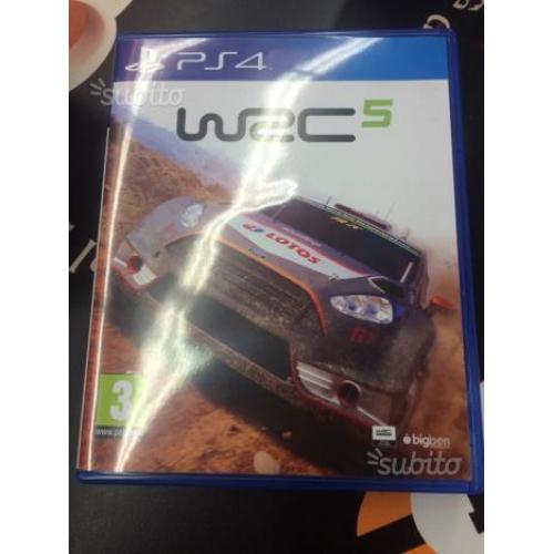 Ps4 wrc 5 wwe 2k15