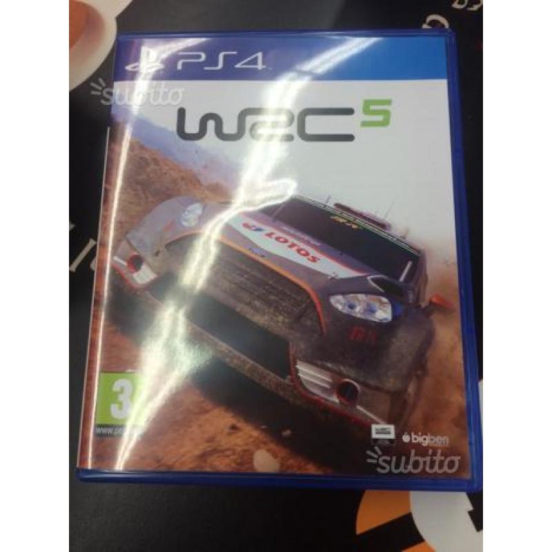 Ps4 wrc 5 wwe 2k15
