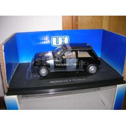 Renault 5 turbo 1:18 nero stradale universal hobbi
